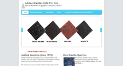 Desktop Screenshot of jubileegranites.com